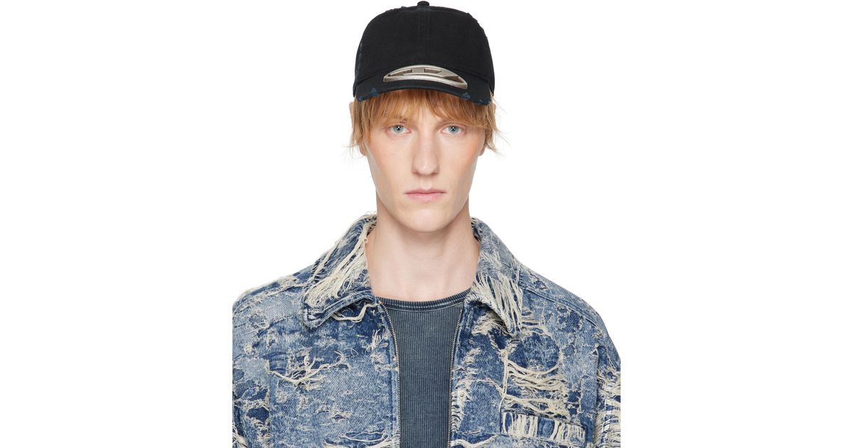 DIESEL C-Beast-A1 Cap in Blue for Men | Lyst