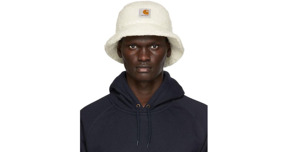 Carhartt WIP White Fleece Northfield 