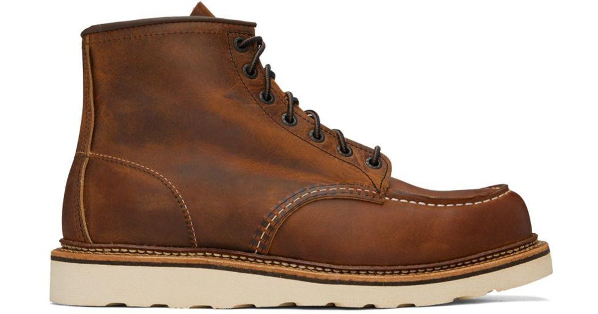 Red Wing Brown Classic Boots for Men | Lyst