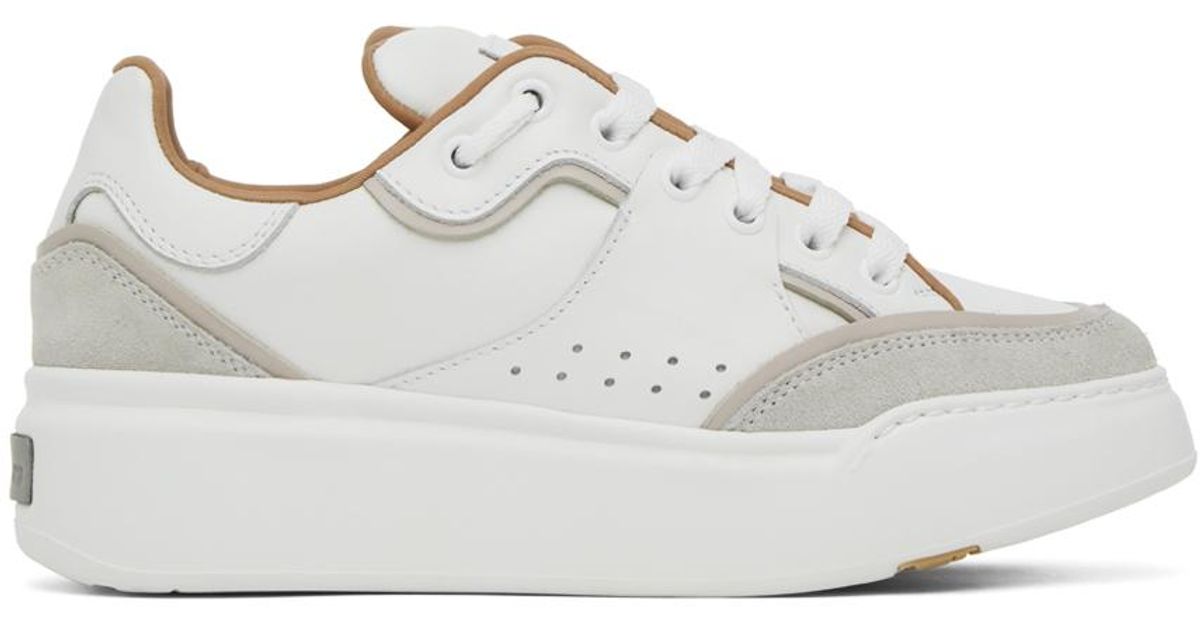 【関税込み】Max Mara トープ Maxi Active スニーカー Max Mara White Maxi Active Sneakers in Black | Lyst