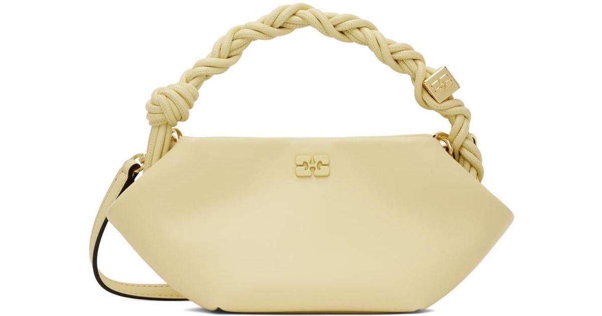 ganni-YellowCream-Mini-Bou-Bag