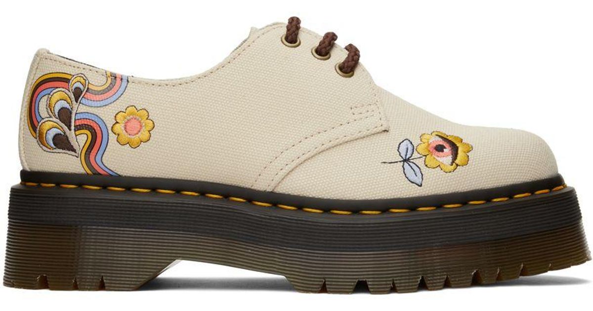 dr martens beige boots