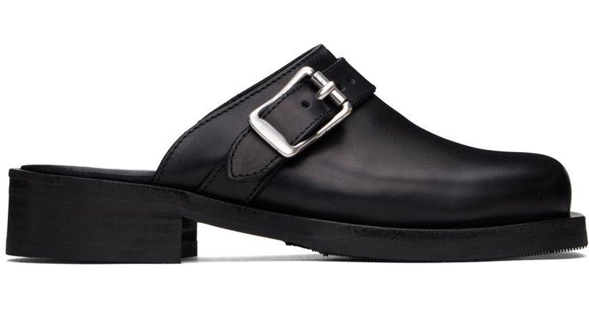 Our Legacy Black Camion Mule for Men | Lyst