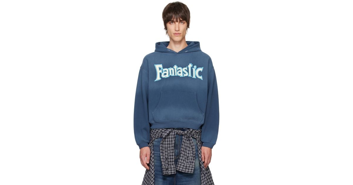 ERL 'Fantastic' Hoodie in Blue for Men | Lyst UK ERL 'Fantastic' Hoodie in Blue for Men | Lyst UK