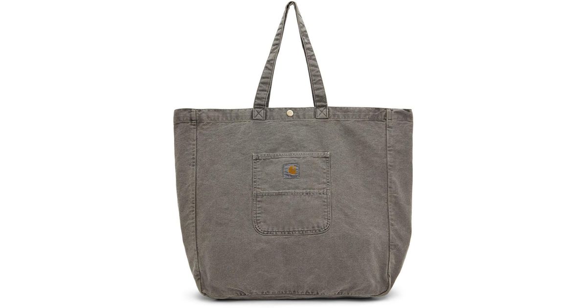 Carhartt WIP Gray Large Bayfield Tote for Men | Lyst UK