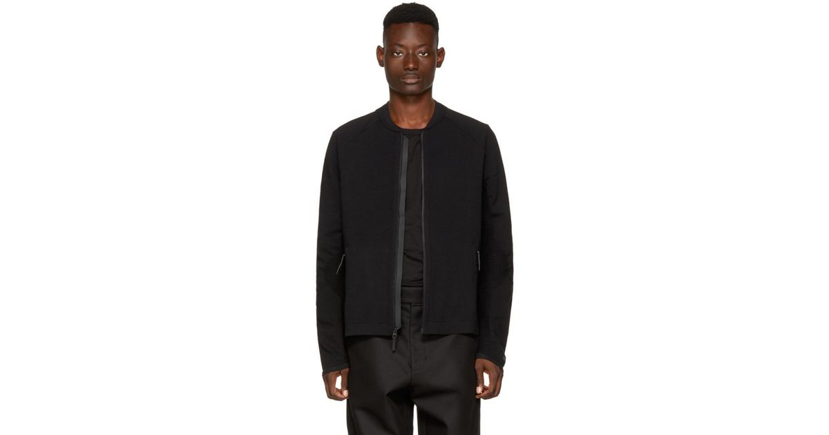 nike tech knit bomber jacket