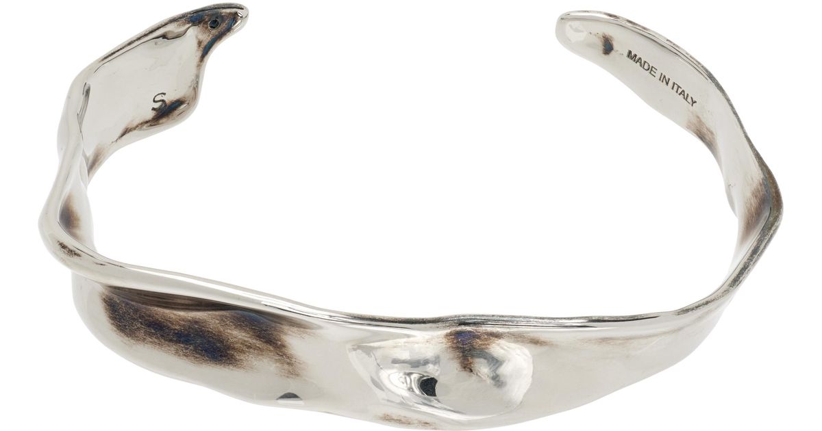 メンズ Dries Van Noten Anatomic バングルブレスレット ブラック | Lyst メンズ Dries Van Noten Anatomic バングルブレスレット ブラック | Lyst