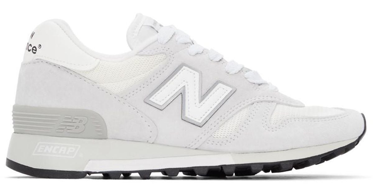 New Balance Suede White Made In Us 1300 
