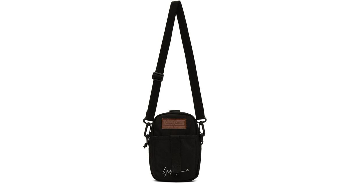 Yohji Yamamoto Canvas Black New Era Edition Crossbody Bag Lyst Yohji Yamamoto Canvas Black New Era Edition Crossbody Bag Lyst