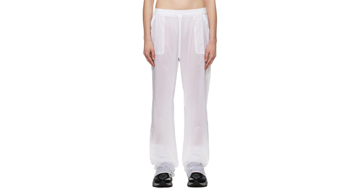 Alo Yoga Cloud Nine Trousers in White