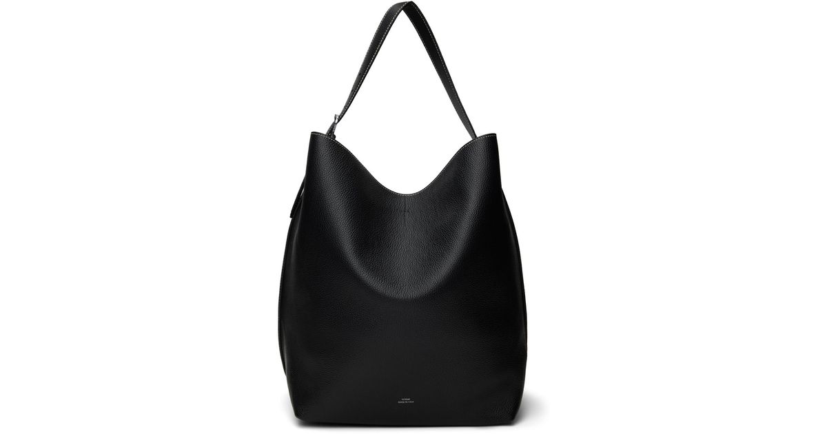 人気！TOTEME ブラック Belted スエード トートバッグ TOTEME】Belted tote bag スエード トートバッグ/ 各色 (toteme