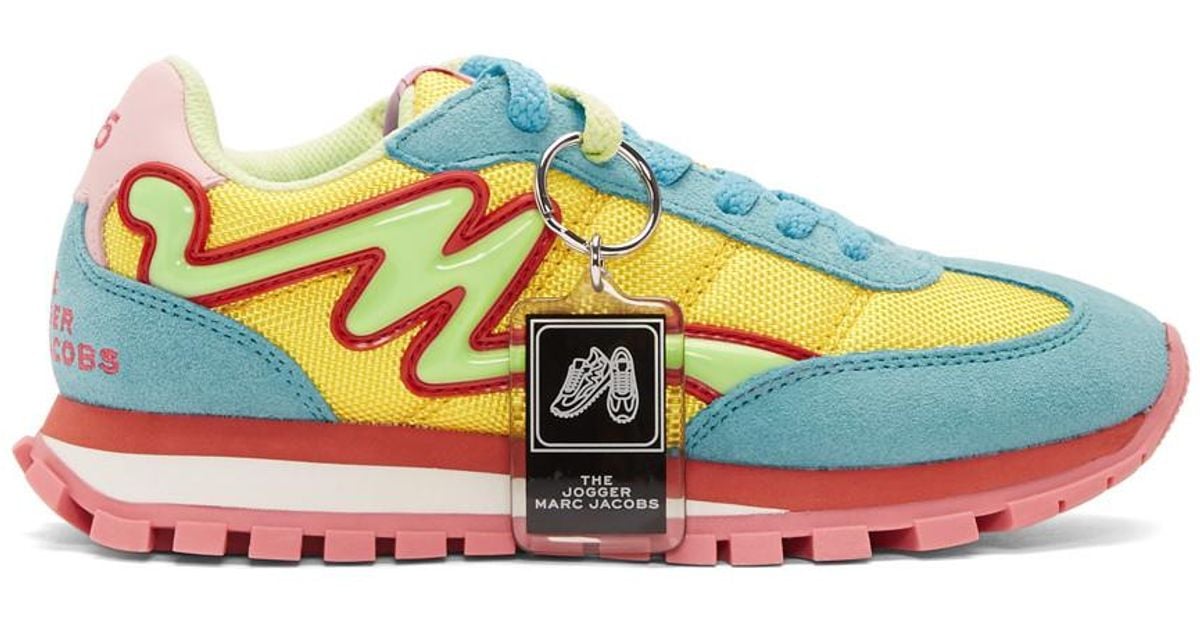 Marc Jacobs The Jogger Sneakers in Blue - Lyst