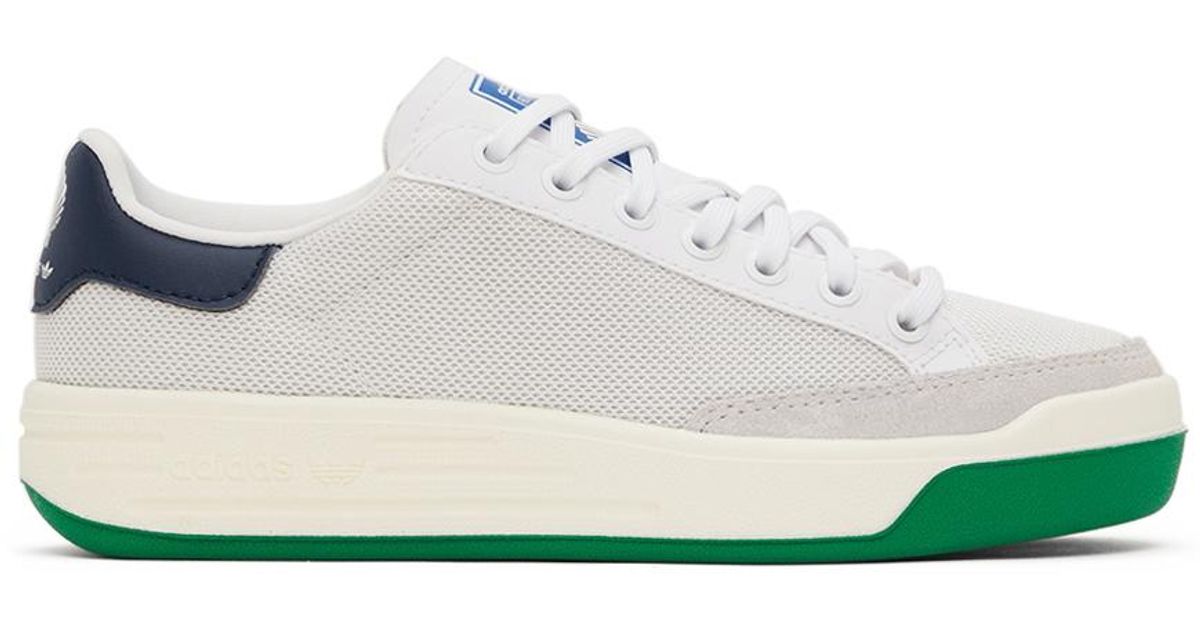 Noah Grey & White Adidas Originals Edition Rod Laver Sneakers for Men | Lyst