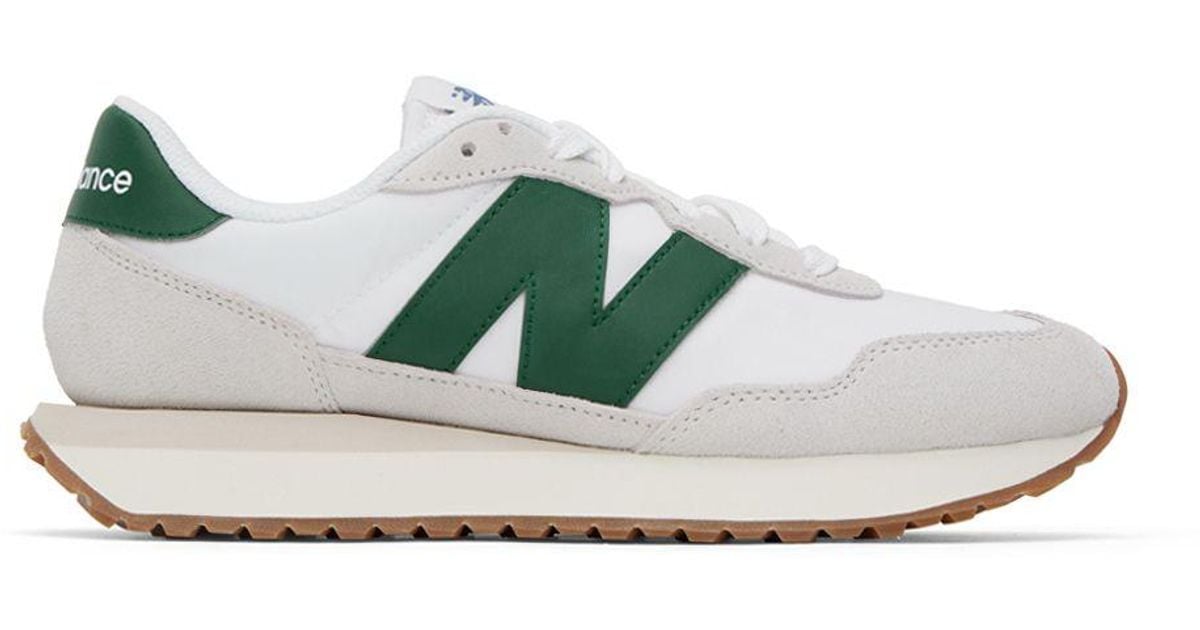 new balance gray and white sneakers