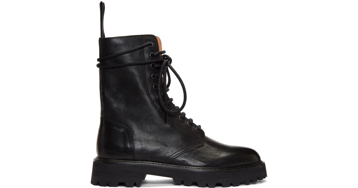 margiela combat boots