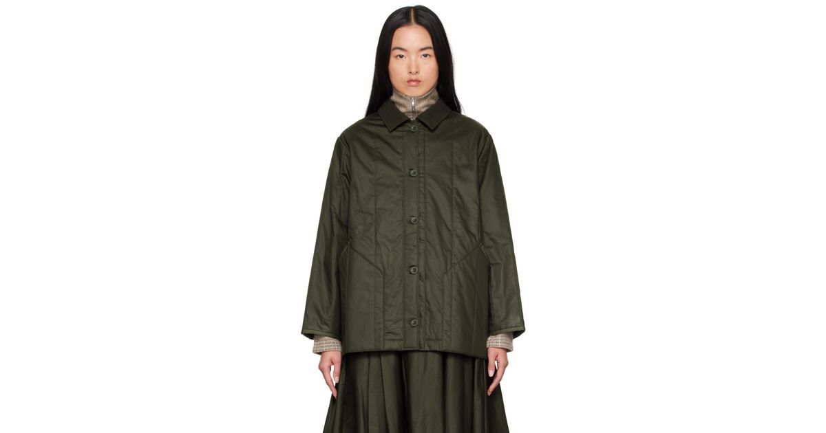 【関税込み】CASEY CASEY カーキ Ikla ジャケット Casey Casey Khaki Ikla Jacket in Green | Lyst