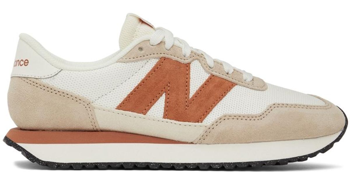 new balance taupe sneakers