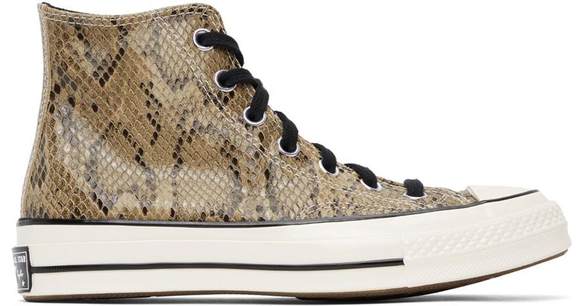 ssense brown converse