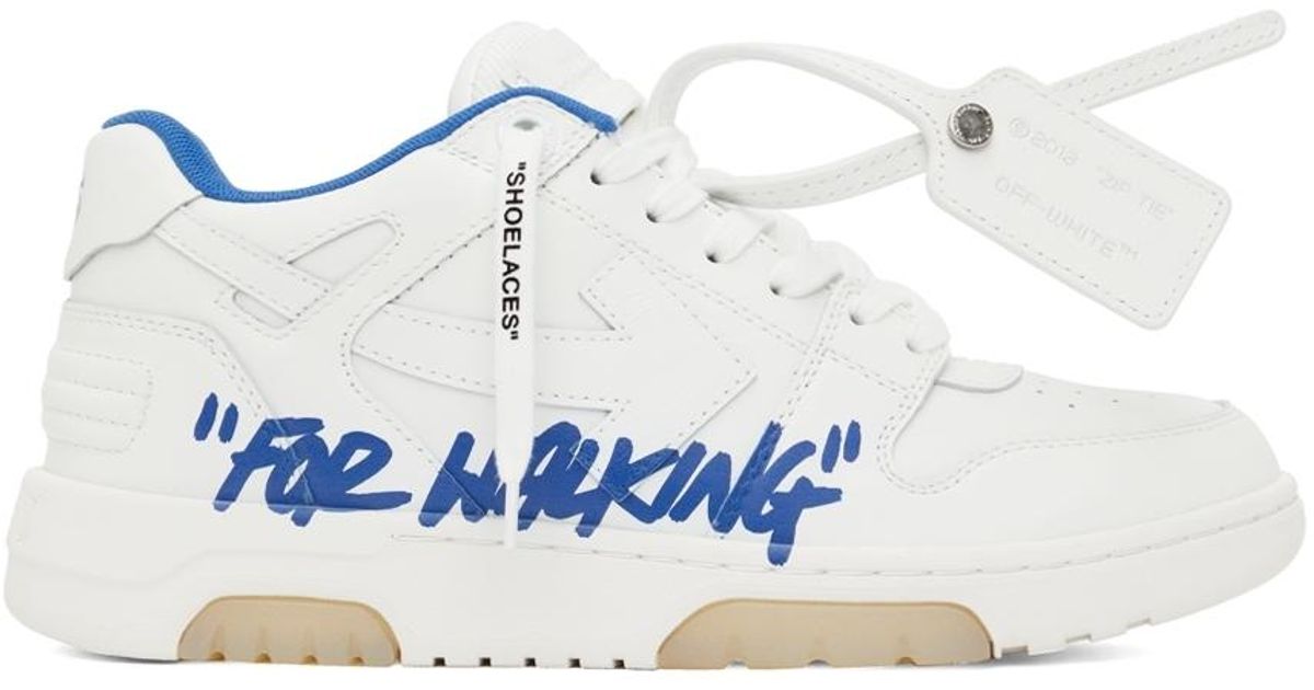 Off-White c/o Virgil Abloh Leather Off- Out Of Office 'ooo' Sneakers in ...