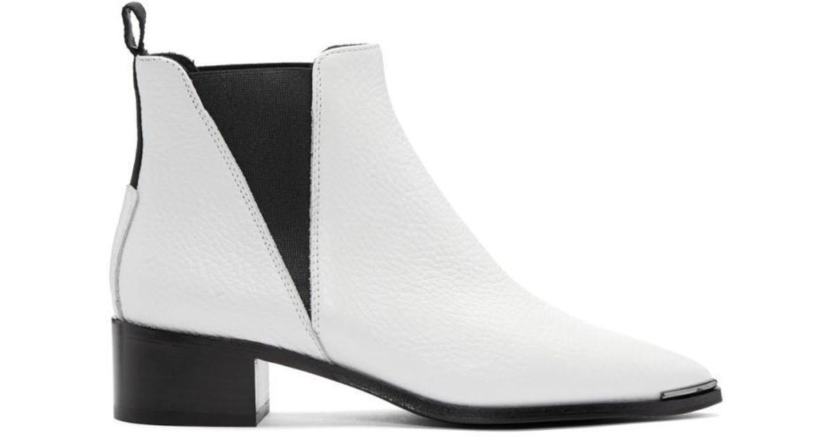 acne jensen grain boots
