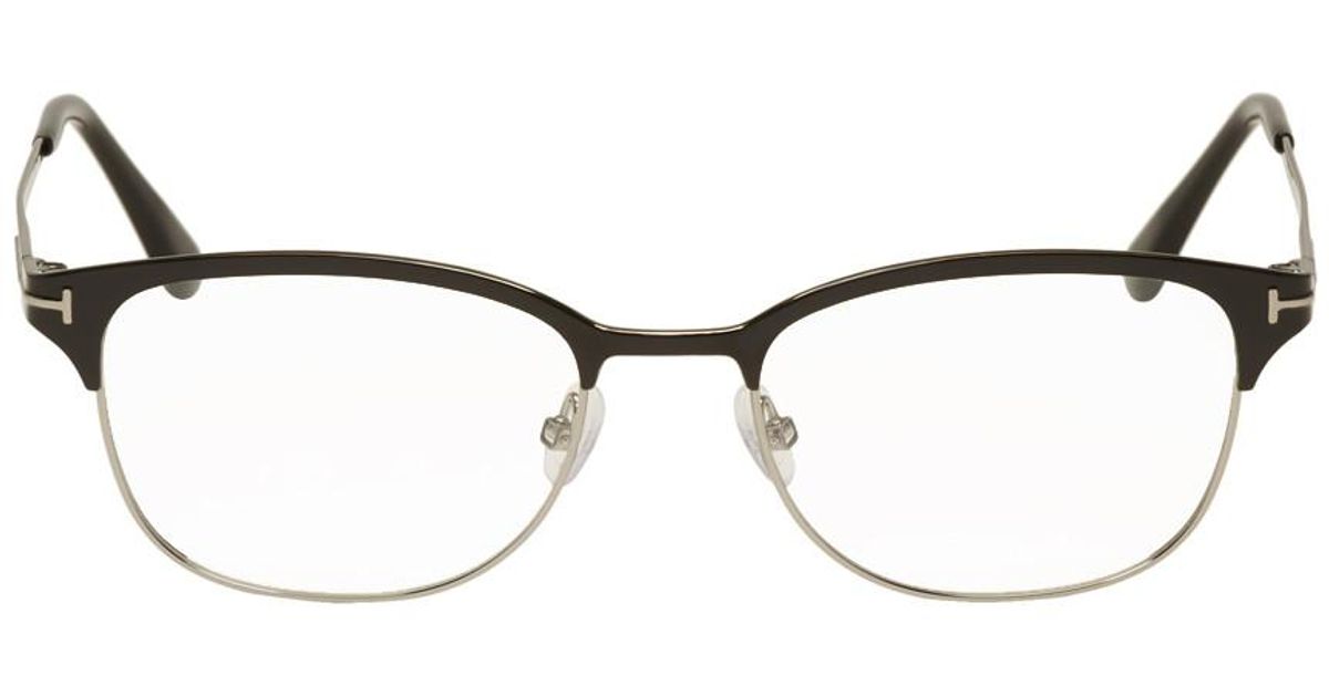 tom ford half frame glasses
