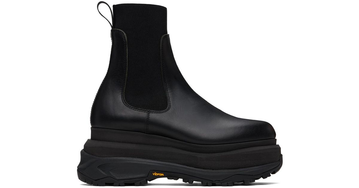 メンズ Sacai プラットフォーム チェルシーブーツ ブラック | Lyst メンズ Sacai プラットフォーム チェルシーブーツ ブラック | Lyst