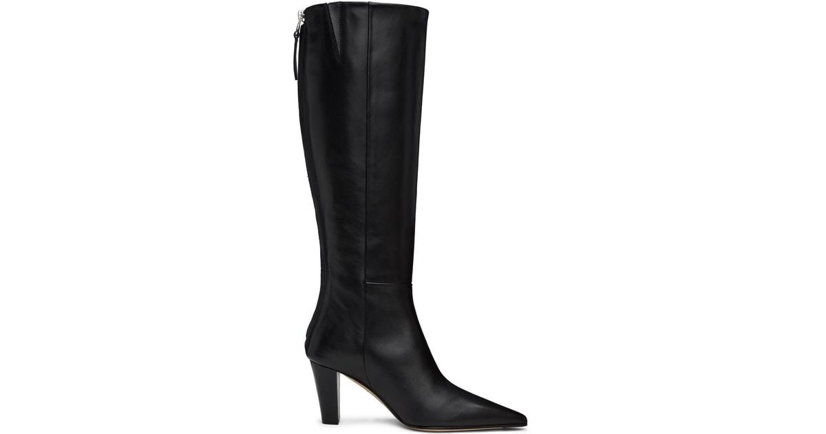 Aeyde Cecilia Tall Boots in Black | Lyst