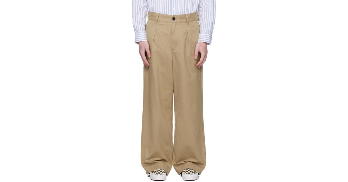 パンツ Noah NYC 2025 Single-Pleat Baggy Pant 30 Single-Pleat Baggy Pant - Noah