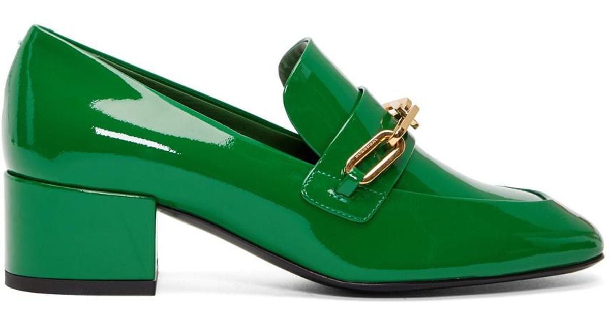 burberry chilcott patent loafer