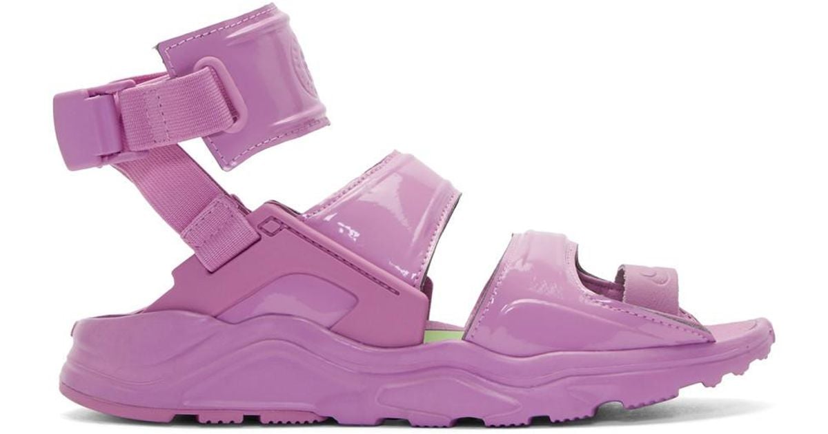 Nike Purple Air Huarache Gladiator Sandals | Lyst