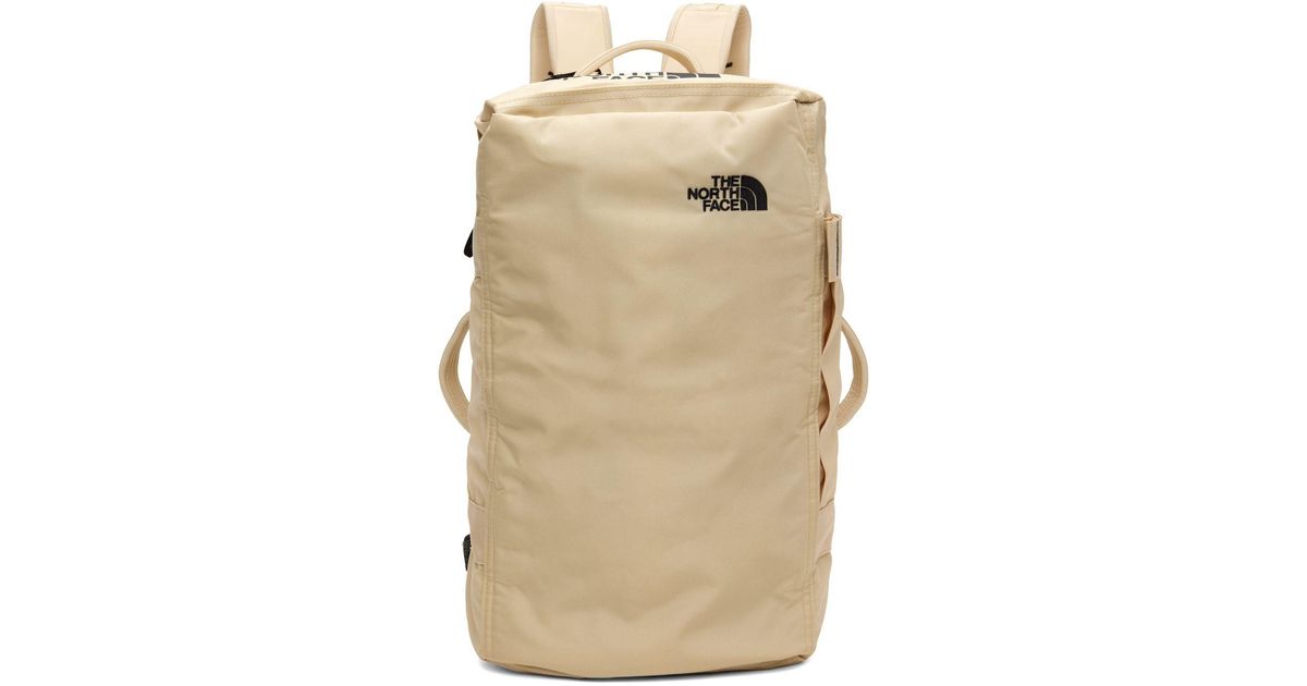 The North Face Offwhite Base Camp Voyager Duffle Bag in Natural Lyst