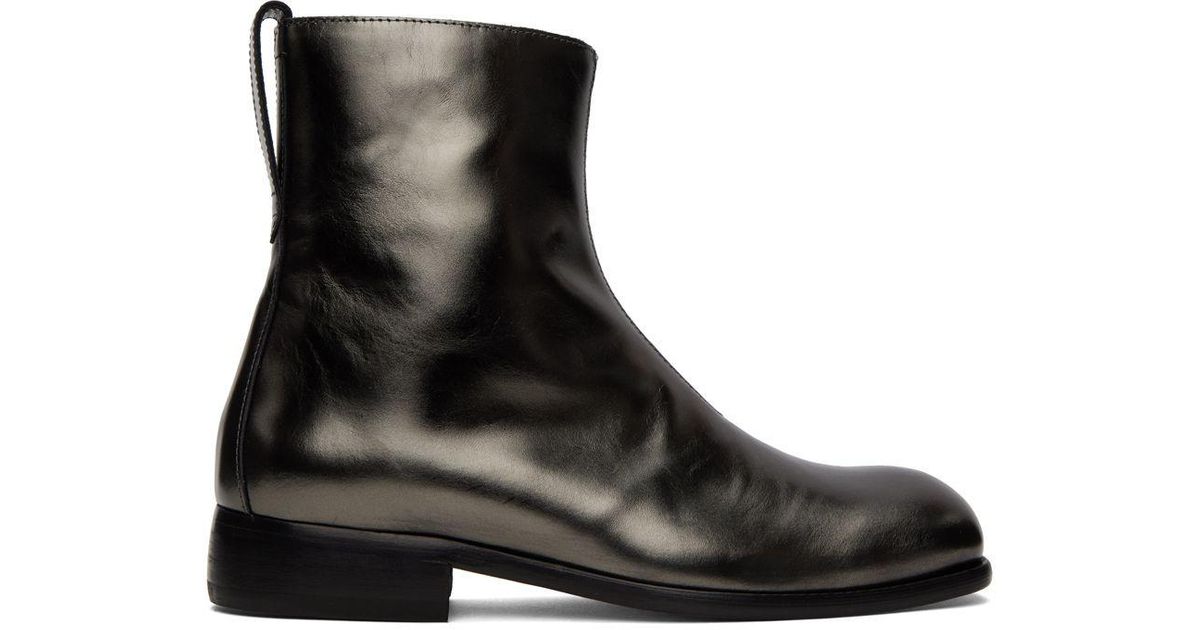 Our Legacy Silver Michaelis Boots in Black for Men | Lyst