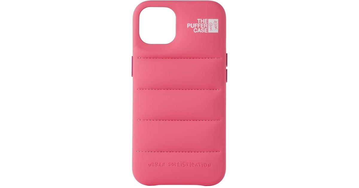 Urban Sophistication 'the Puffer' Iphone 13 Case in Pink | Lyst