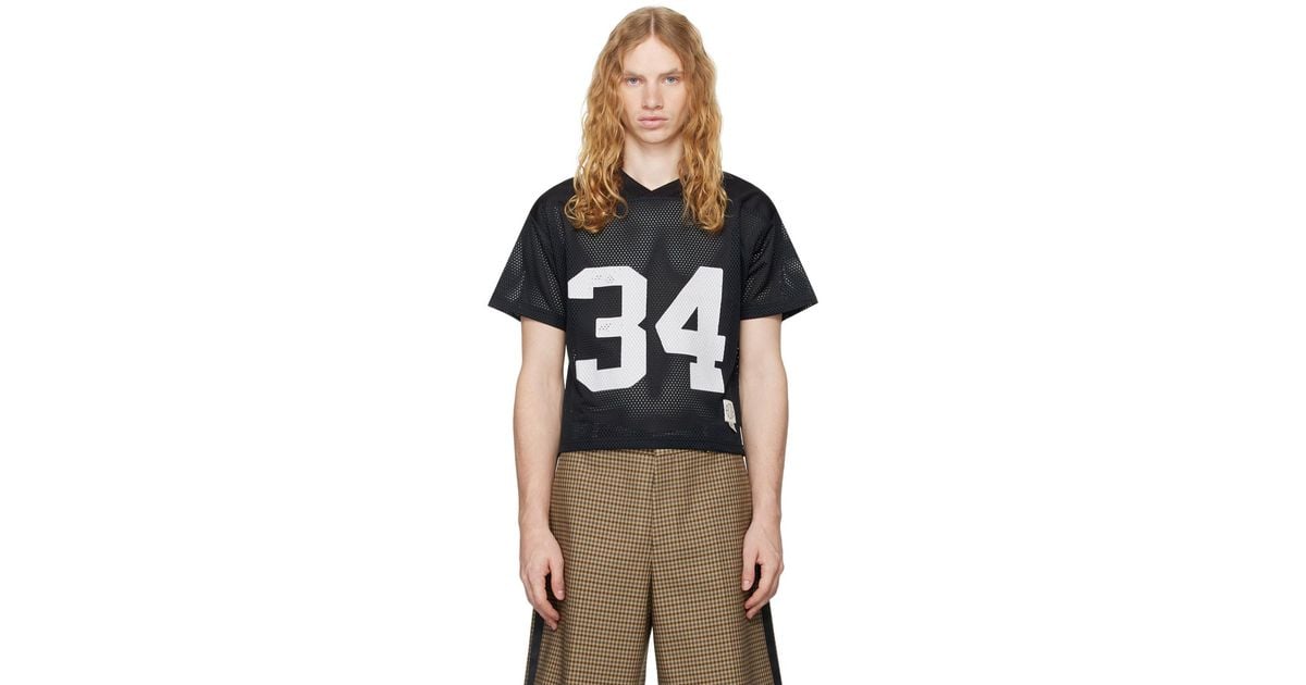 【関税込み】Bode ブラック Signature Scrawl ボクシー Tシャツ BODE（ボーディ）SIGNATURE SCRAWL BOXY TEE（シグネーチャー