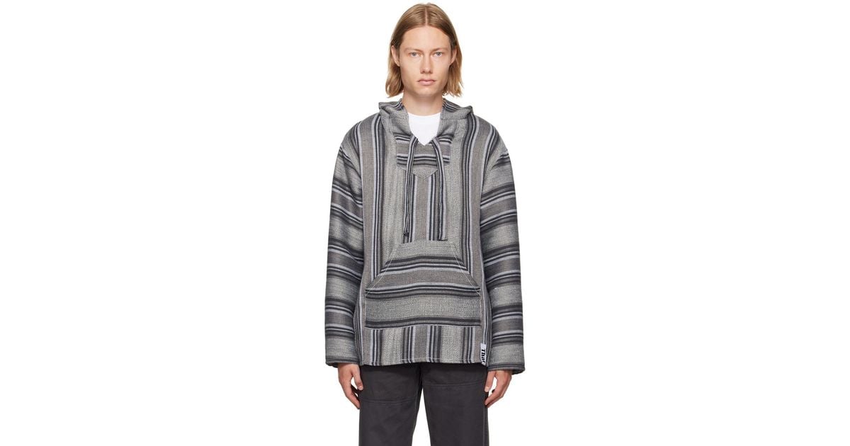 Grey baja cheap hoodie