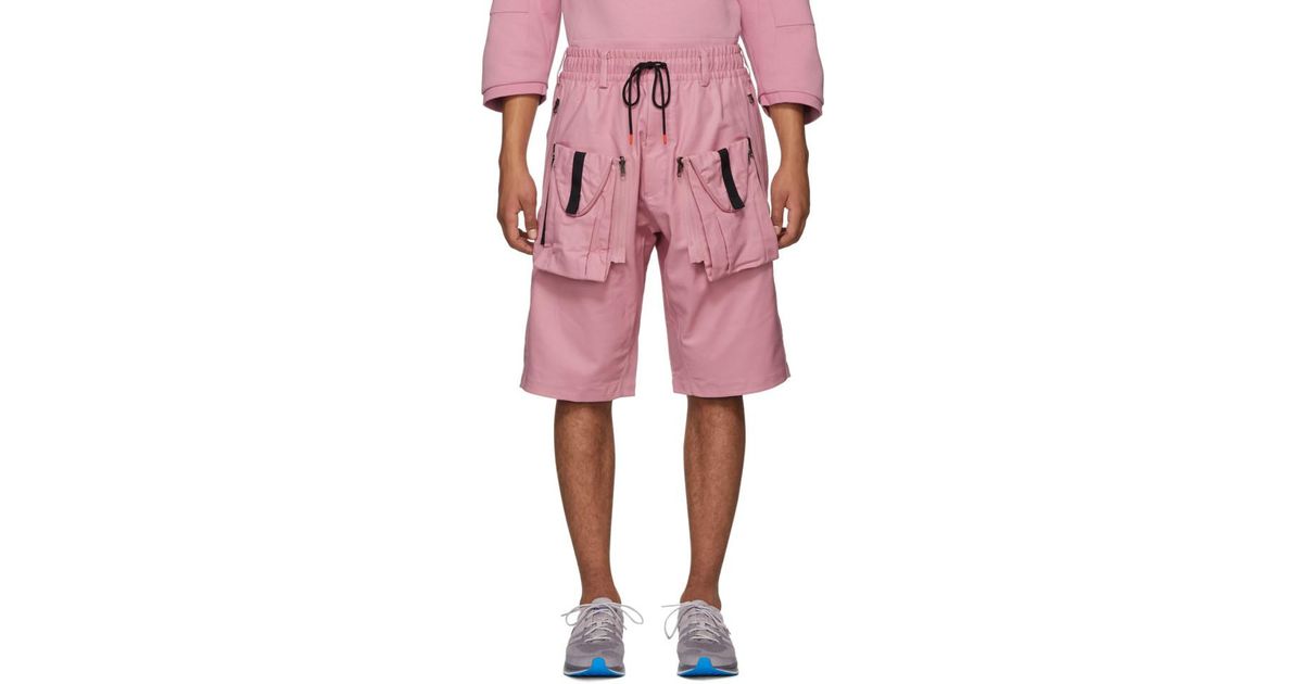 acg shorts pink