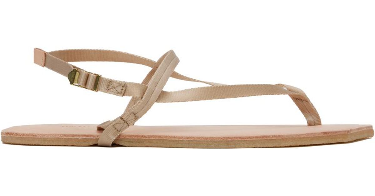 AURALEE Foot The Coacher Edition Belted Sandals in Black for