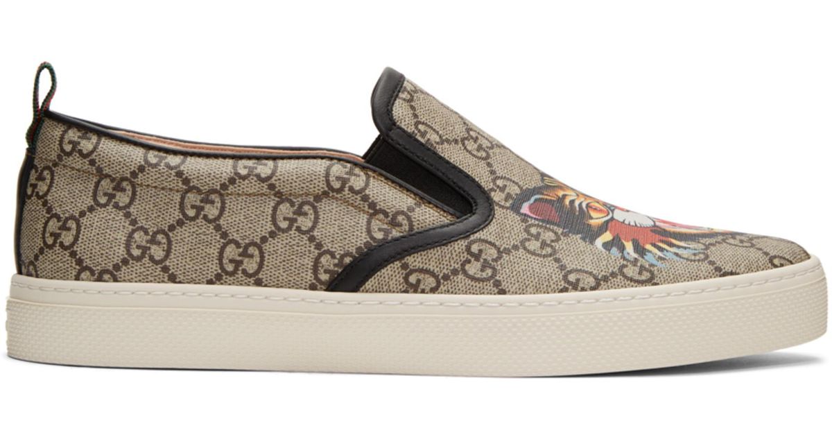 gucci slip on sneakers