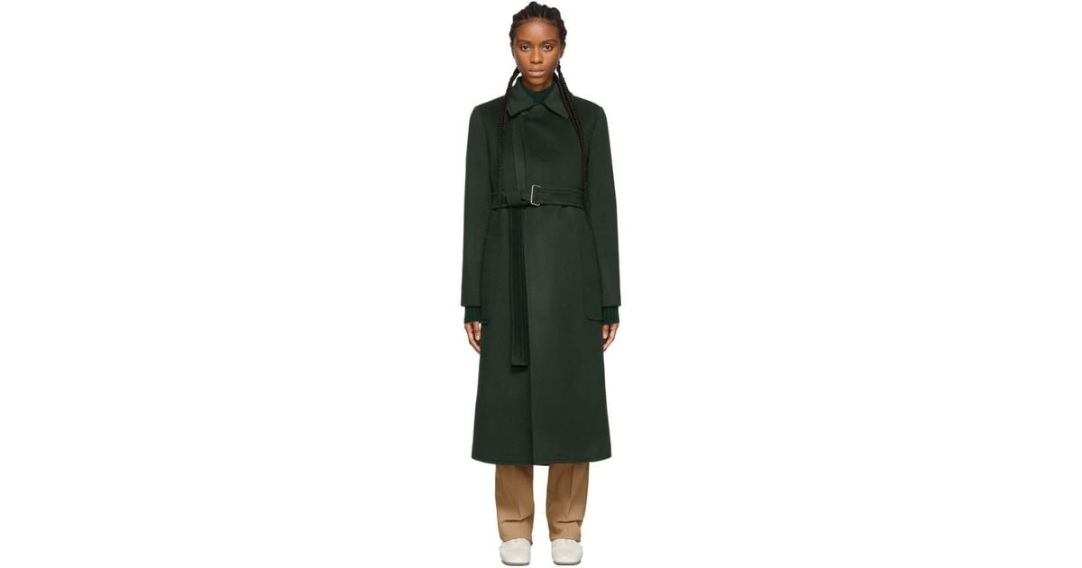 sportmax green coat