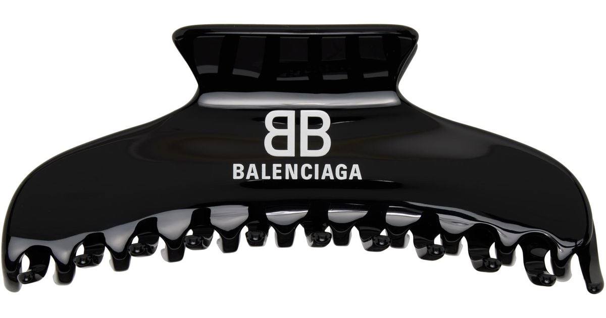 【関税＆送料込み】Balenciaga Holli Hair Clips Women's Holli Snap Clip Set in Black | Balenciaga US