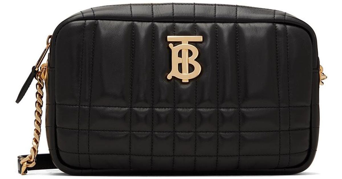 Burberry Leather Small Lola Camera Bag in Black for Men Lyst
