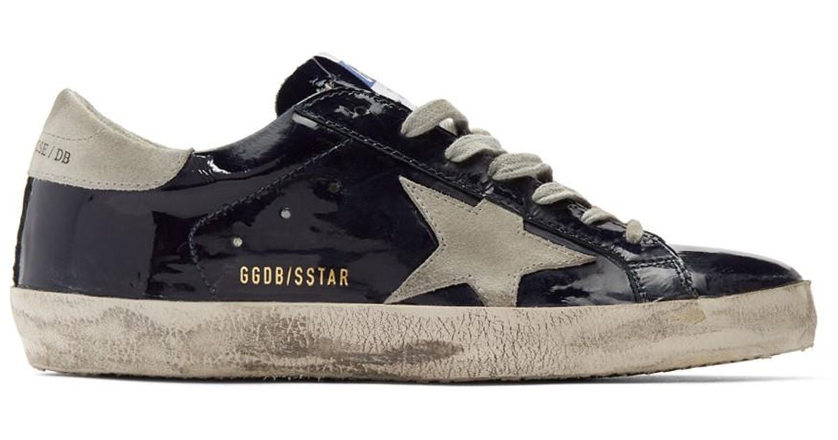 golden goose patent leather