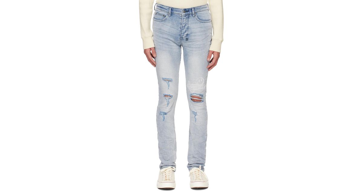 Ksubi Blue Chitch Philly Pill Jeans for Men