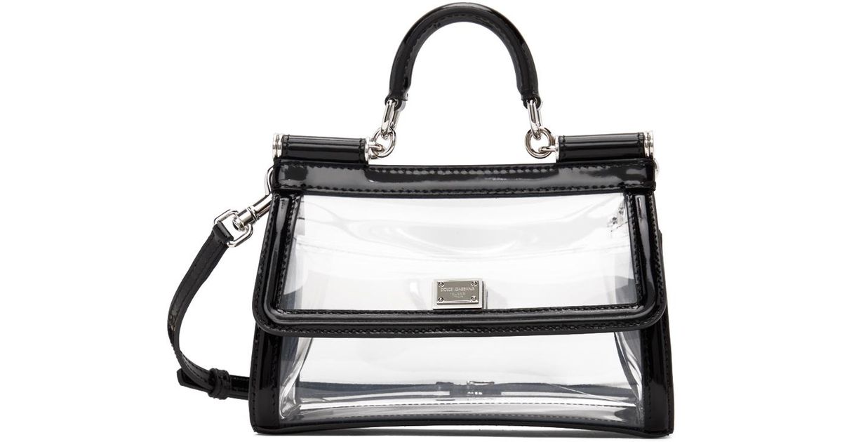 Dolce gabbana transparent bag hotsell