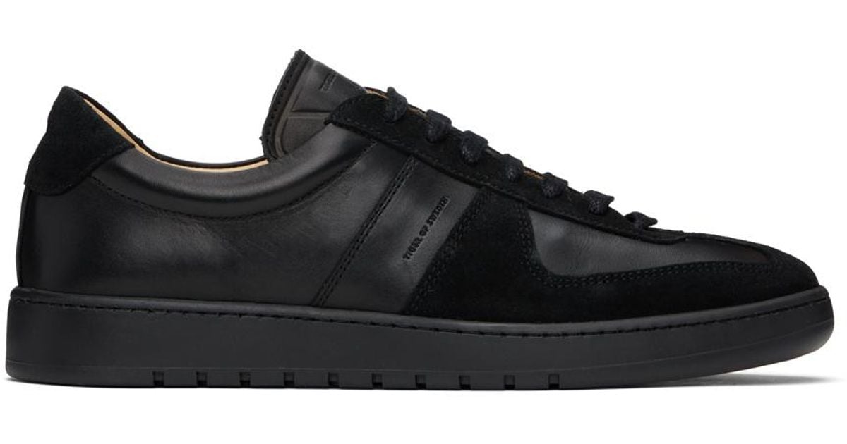 【関税込み】Tiger of Sweden ブラック Bellicu スニーカー Tiger of Sweden Black Bellicu Sneakers - Casual Shoes