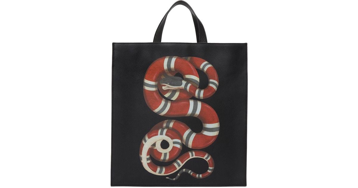 gucci snake purse black