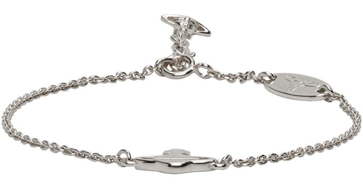 Vivienne Westwood Silver Carmen Bracelet in w (Metallic) for Men - Lyst