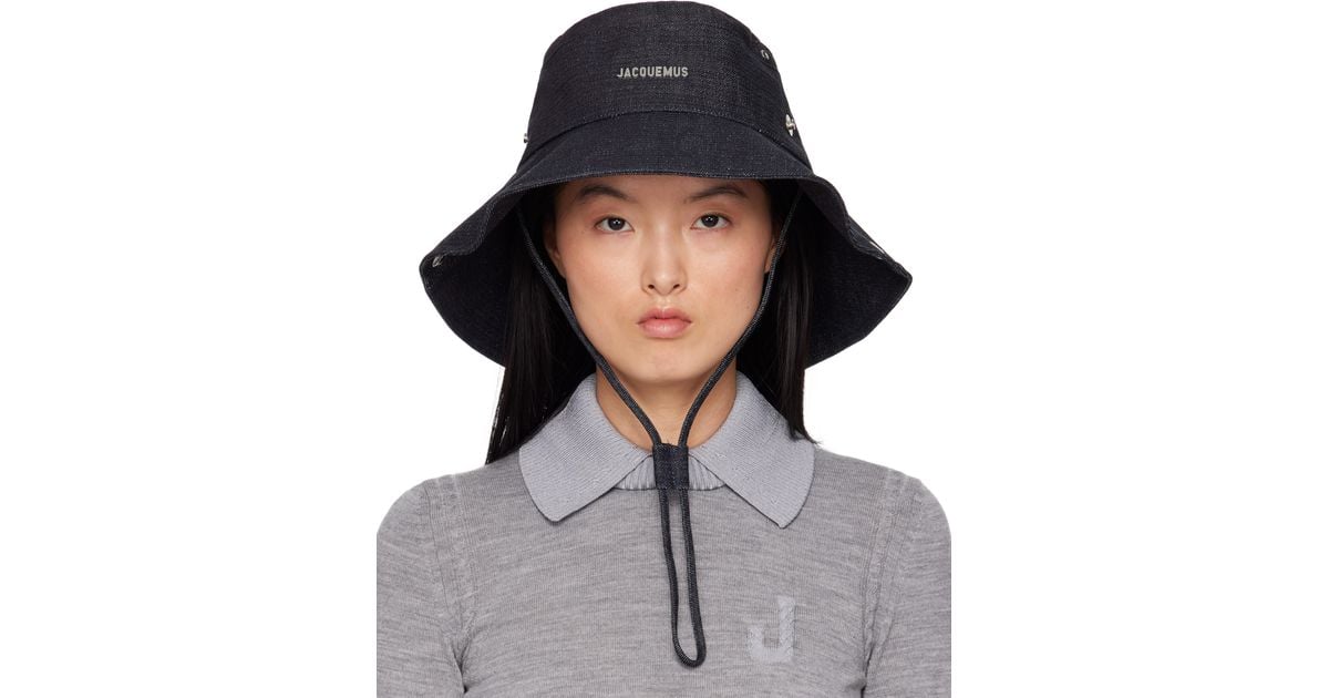 JACQUEMUS The De-Nimes デニム バケット ハット de-Nîmes デニムバケットハット by JACQUEMUS | Official website