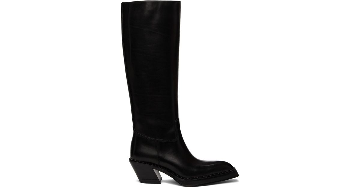 Gabriela Hearst Leather Brown Marion Boots in Black | Lyst