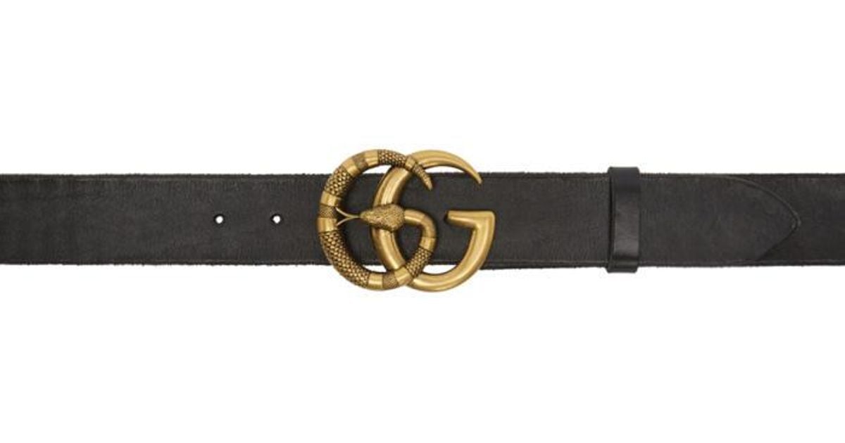 mens gucci belt snake